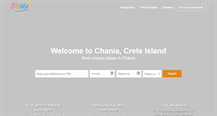 Desktop Screenshot of gochania.com